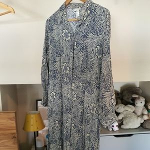 Morris & Co X H&M shirt dress, size US/CA 12